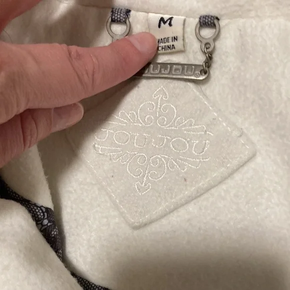 Joujou medium winter coat cream color - Picture 4 of 6